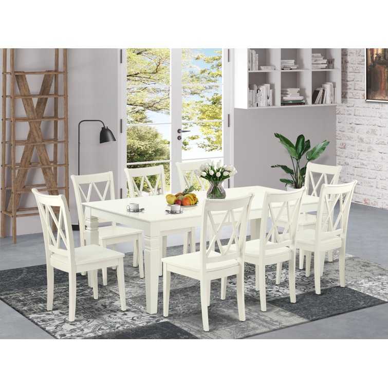 August Grove® Labounty Extendable Solid Wood Dining Set Wayfair